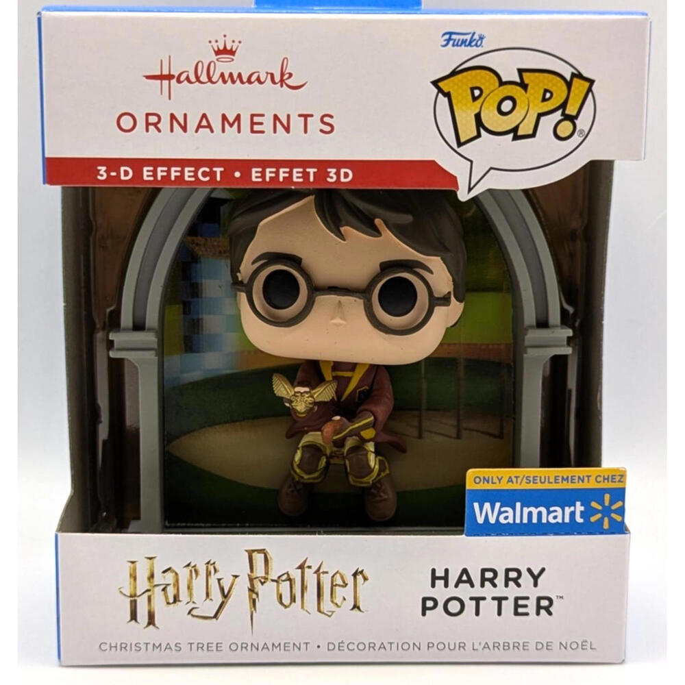 Hallmark x Funko POP Harry Potter 2025 Quidditch Ornament Walmart Exclusive 3D